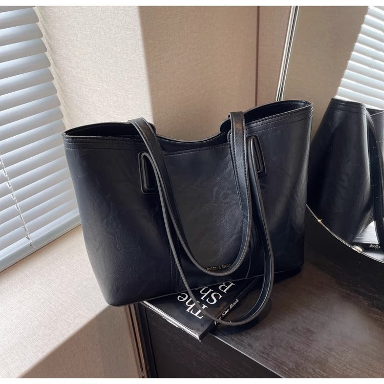Large Capacity Women's Shoulder Bag 2025 New Fashion Commuting Trendy Handbag Large Bag Trendy Tote Bag