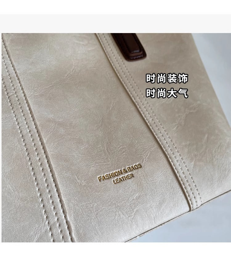 Large Capacity Women's Shoulder Bag 2025 New Fashion Commuting Trendy Handbag Large Bag Trendy Tote Bag