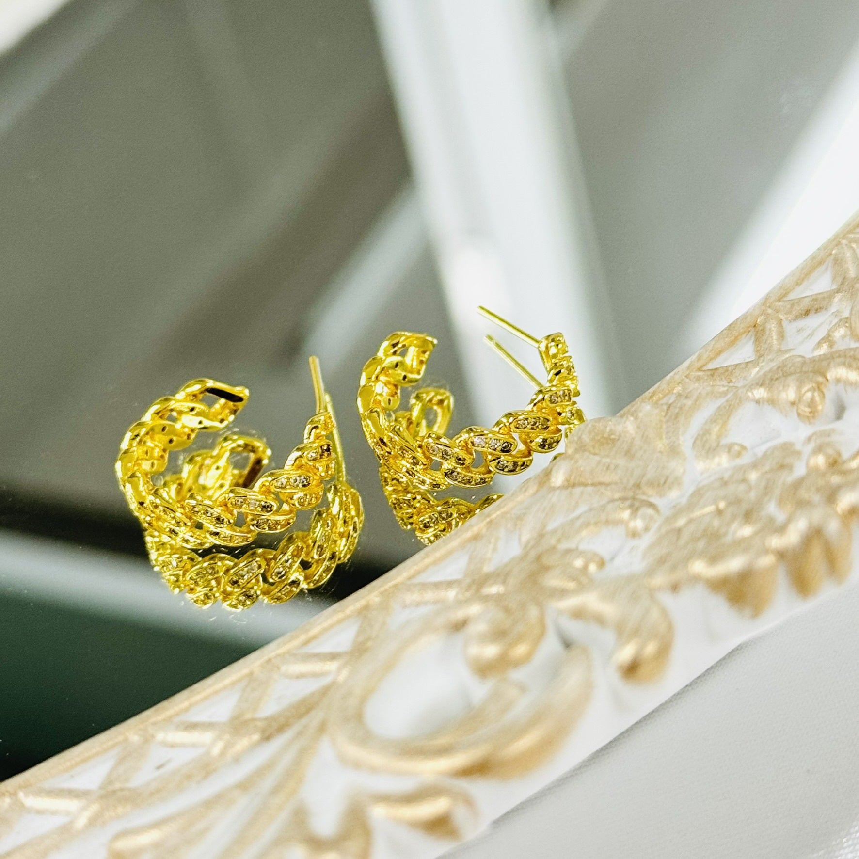 Korean Style Light Luxury Earrings Drop Earrings Unique Pearl Earrings