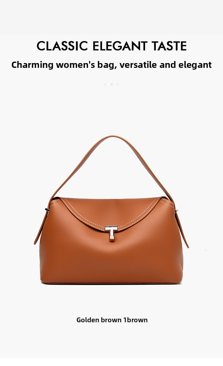 Crossbody Bag 2025 New Fashion Women's Bag Simple Large Capacity Ladies Handbag High-end Commuter Bag Cross-border
