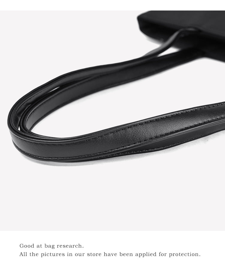 Simple Fashion Oxford Cloth Bag 2025 New Large Capacity High-End Tote Bag Casual Korean Style Women's Shoulder Bag