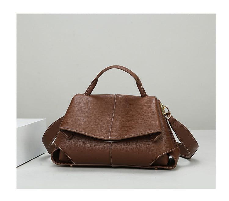 Cross-Border Crossbody Bag New Niche Handbag High-End Versatile Commuter Bag for Women Simple Large Capacity Tote Bag