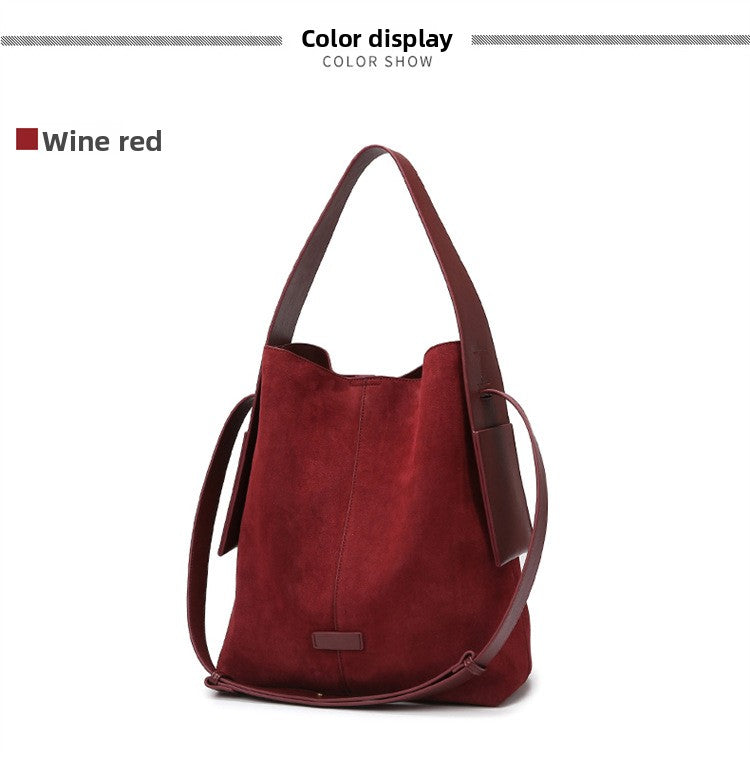 2025 New Fashion Matte Shoulder Bag Large Capacity High-end Handbag Commuter Bag for Women