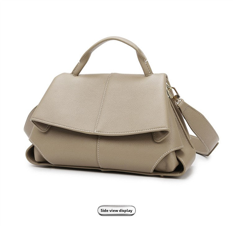 Cross-Border Crossbody Bag New Niche Handbag High-End Versatile Commuter Bag for Women Simple Large Capacity Tote Bag