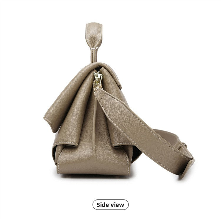 Cross-Border Crossbody Bag New Niche Handbag High-End Versatile Commuter Bag for Women Simple Large Capacity Tote Bag