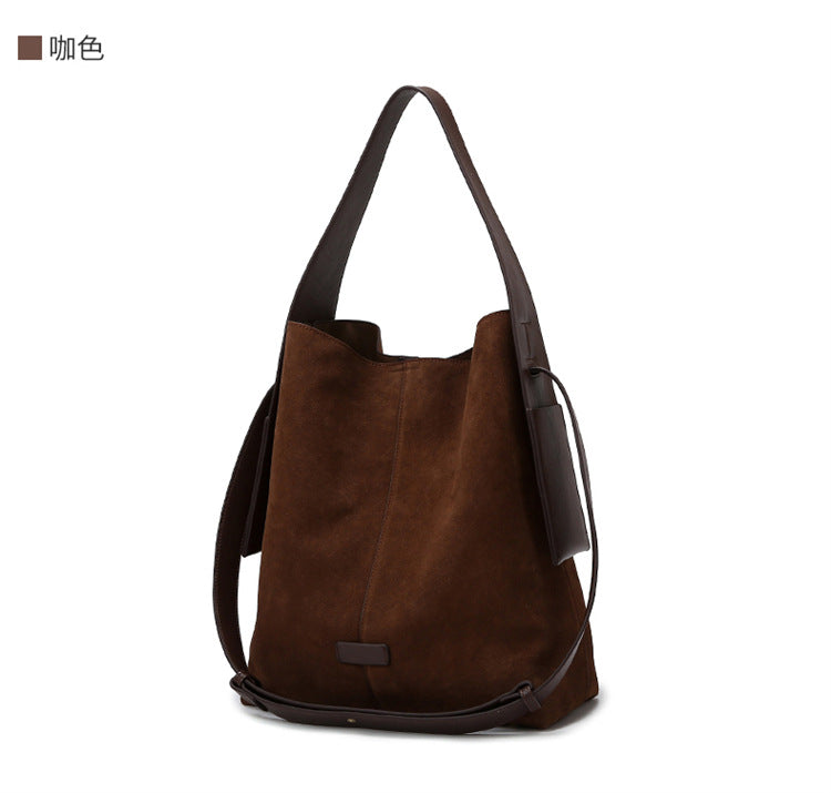 2025 New Fashion Matte Shoulder Bag Large Capacity High-end Handbag Commuter Bag for Women