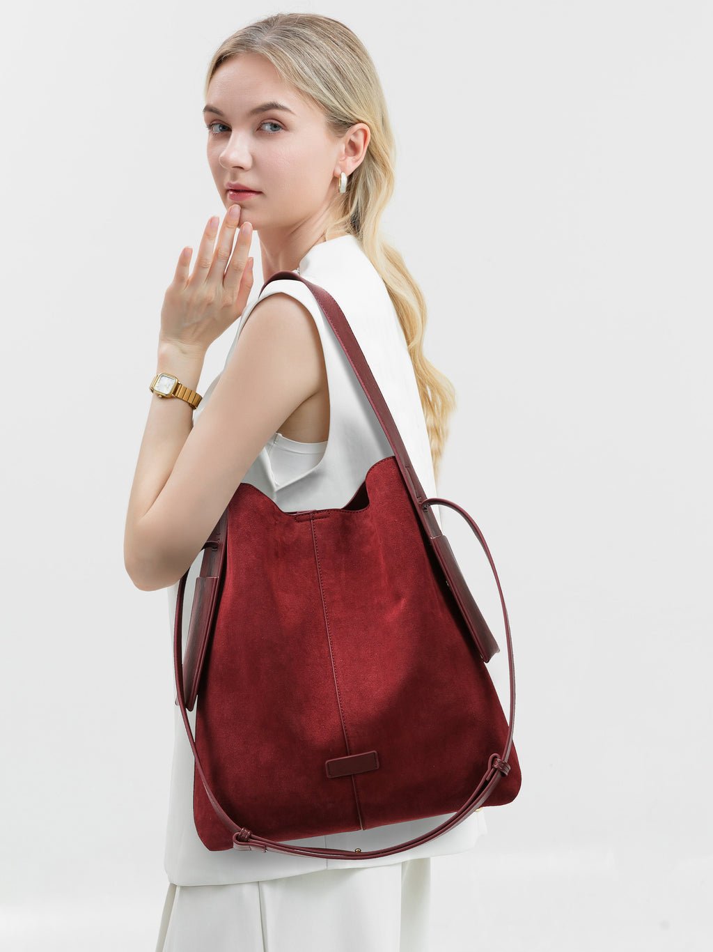 2025 New Fashion Matte Shoulder Bag Large Capacity High-end Handbag Commuter Bag for Women