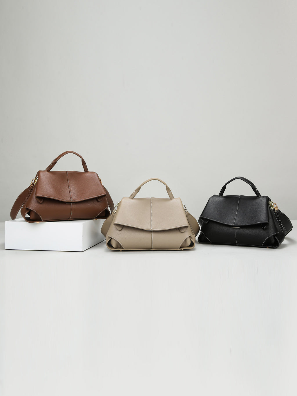 Cross-Border Crossbody Bag New Niche Handbag High-End Versatile Commuter Bag for Women Simple Large Capacity Tote Bag