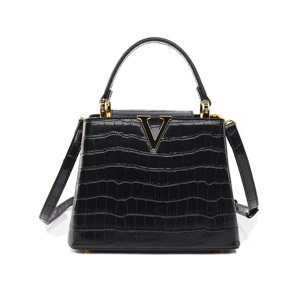 Women's Handbag 2025 Fashion Versatile Bucket Bag High-end Feel Large Capacity Commuter Crossbody Bag Women's Bag