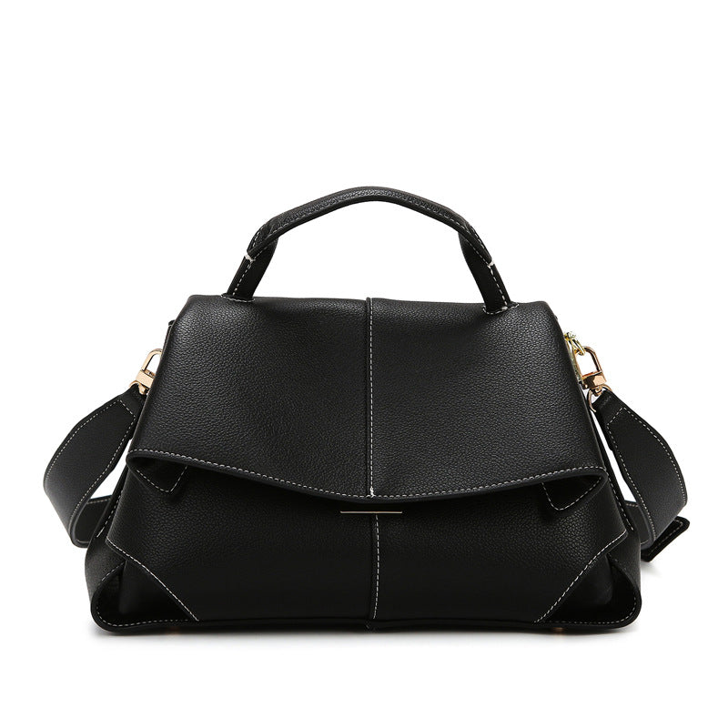 Cross-Border Crossbody Bag New Niche Handbag High-End Versatile Commuter Bag for Women Simple Large Capacity Tote Bag