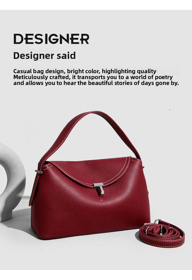 Crossbody Bag 2025 New Fashion Women's Bag Simple Large Capacity Ladies Handbag High-end Commuter Bag Cross-border