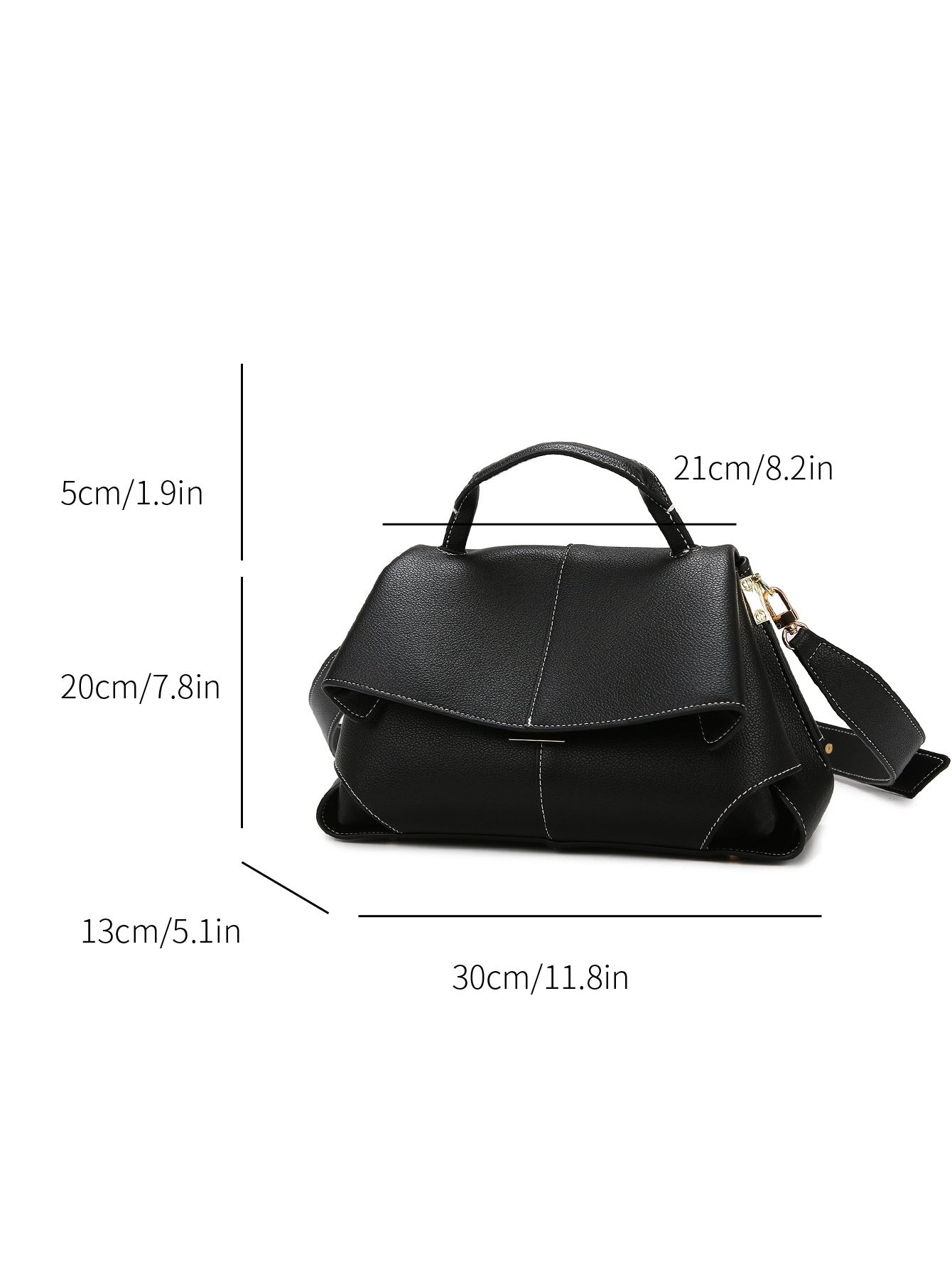 Cross-Border Crossbody Bag New Niche Handbag High-End Versatile Commuter Bag for Women Simple Large Capacity Tote Bag