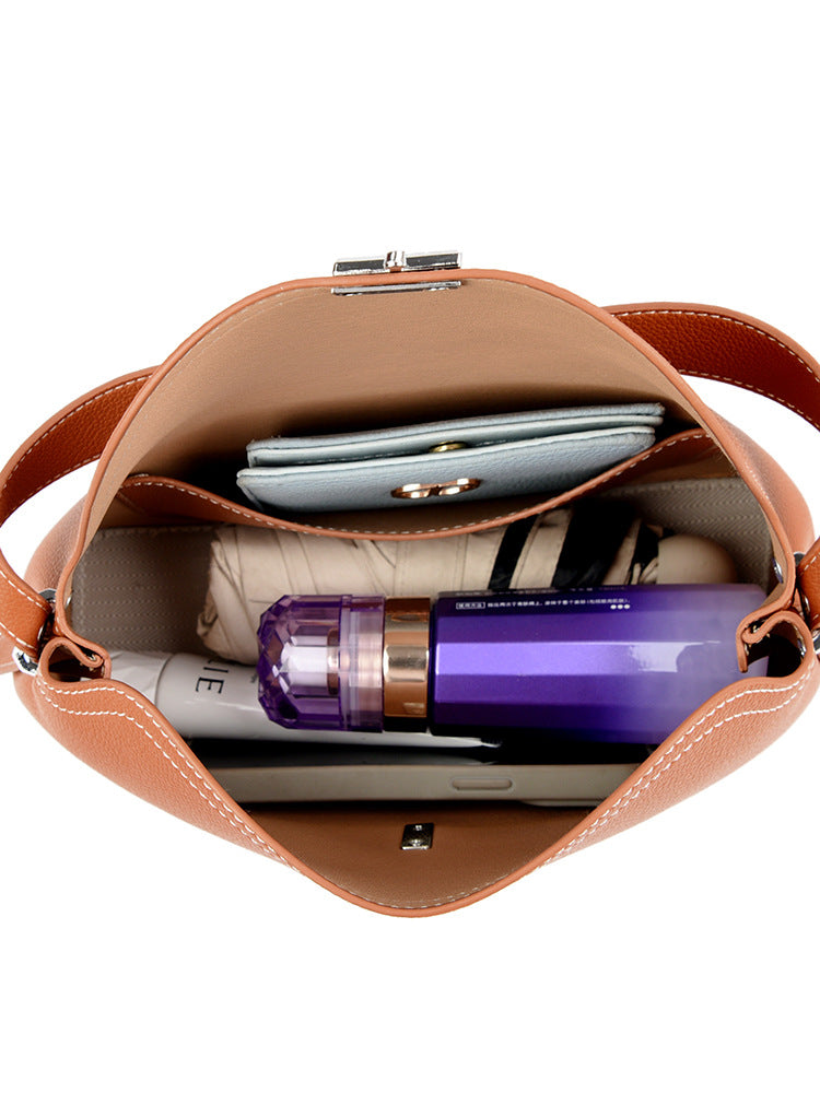 Crossbody Bag 2025 New Fashion Women's Bag Simple Large Capacity Ladies Handbag High-end Commuter Bag Cross-border