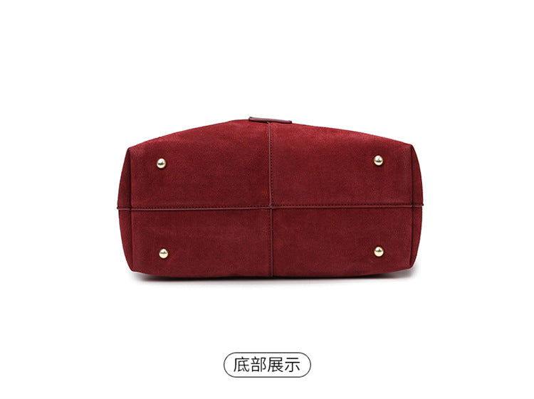 2025 New Fashion Matte Shoulder Bag Large Capacity High-end Handbag Commuter Bag for Women