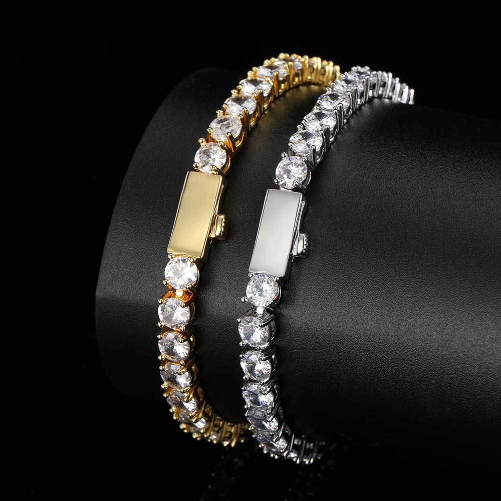 Hip-hop style anti-diamond bracelet