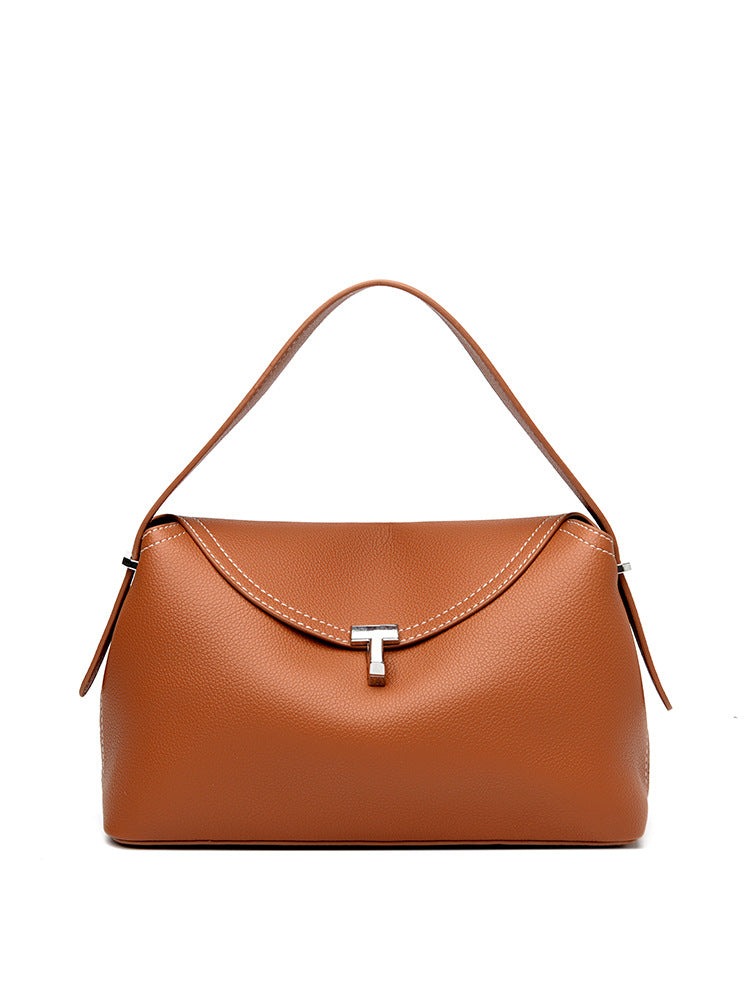 BELLAITY Small Handbag with Metal Clasp