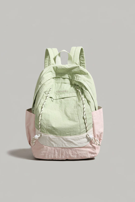 Practical Color-Block Backpack