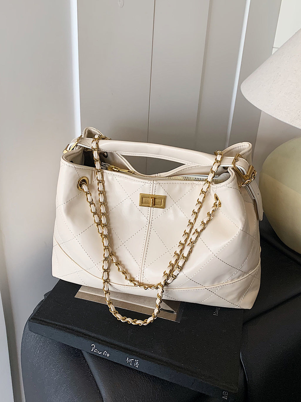 Commuting Large Capacity Bag for Women 2025 New Fashion Versatile Chain Shoulder Crossbody Bag High-end Handbag
