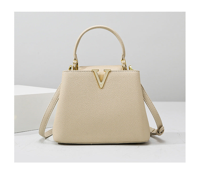 Women's Handbag 2025 Fashion Versatile Bucket Bag High-end Feel Large Capacity Commuter Crossbody Bag Women's Bag