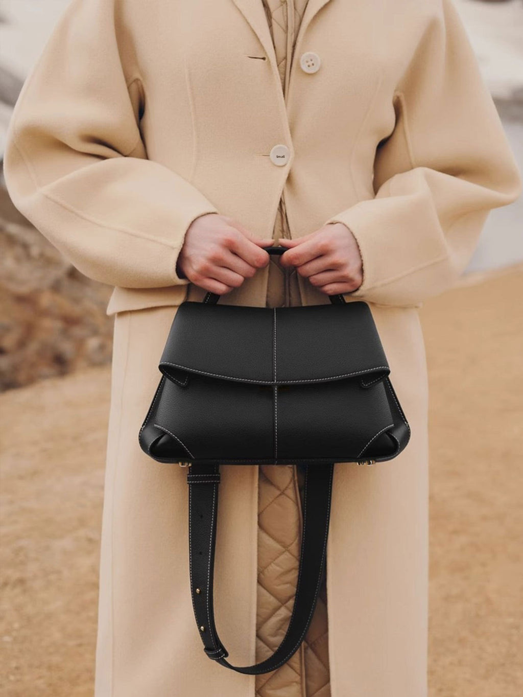 Cross-Border Crossbody Bag New Niche Handbag High-End Versatile Commuter Bag for Women Simple Large Capacity Tote Bag