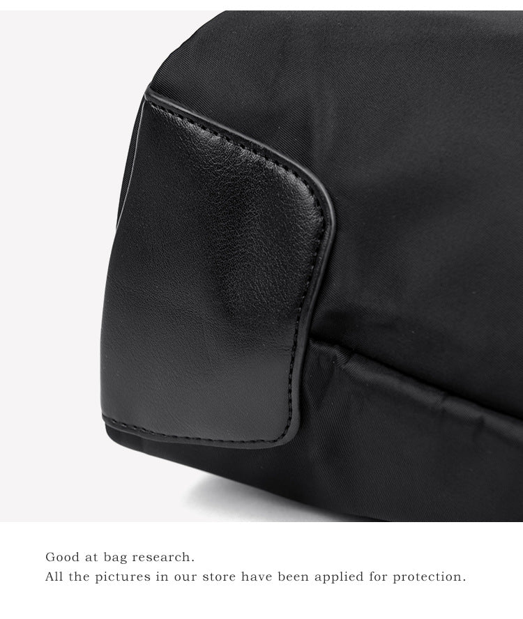 Simple Fashion Oxford Cloth Bag 2025 New Large Capacity High-End Tote Bag Casual Korean Style Women's Shoulder Bag