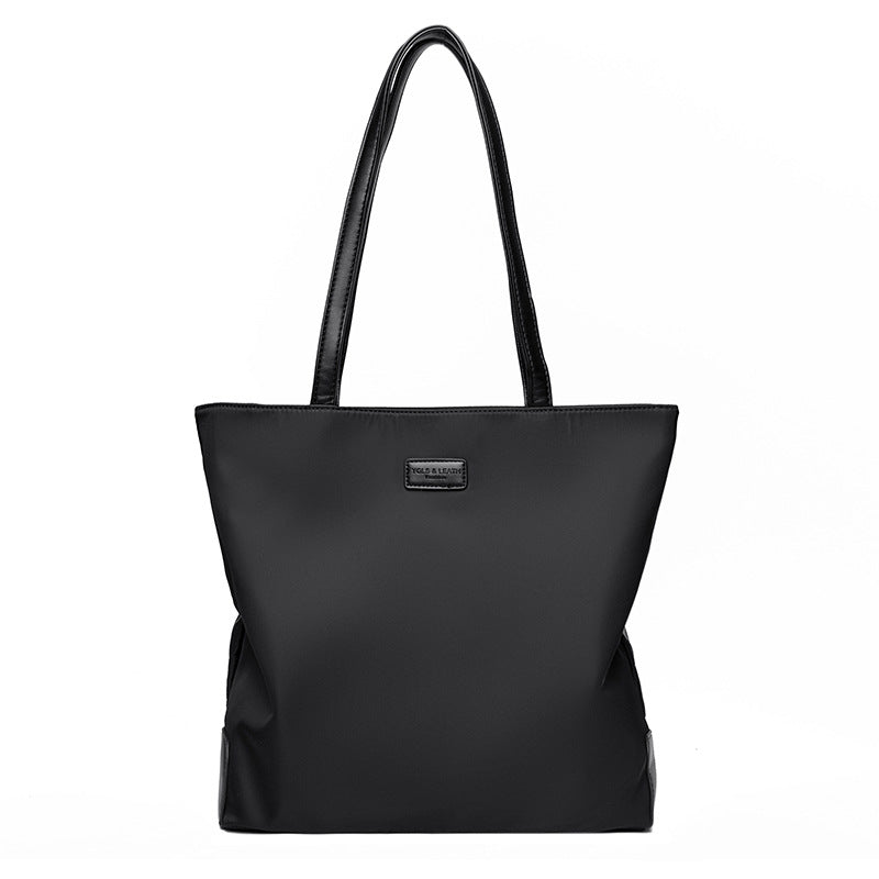 Simple Fashion Oxford Cloth Bag 2025 New Large Capacity High-End Tote Bag Casual Korean Style Women's Shoulder Bag