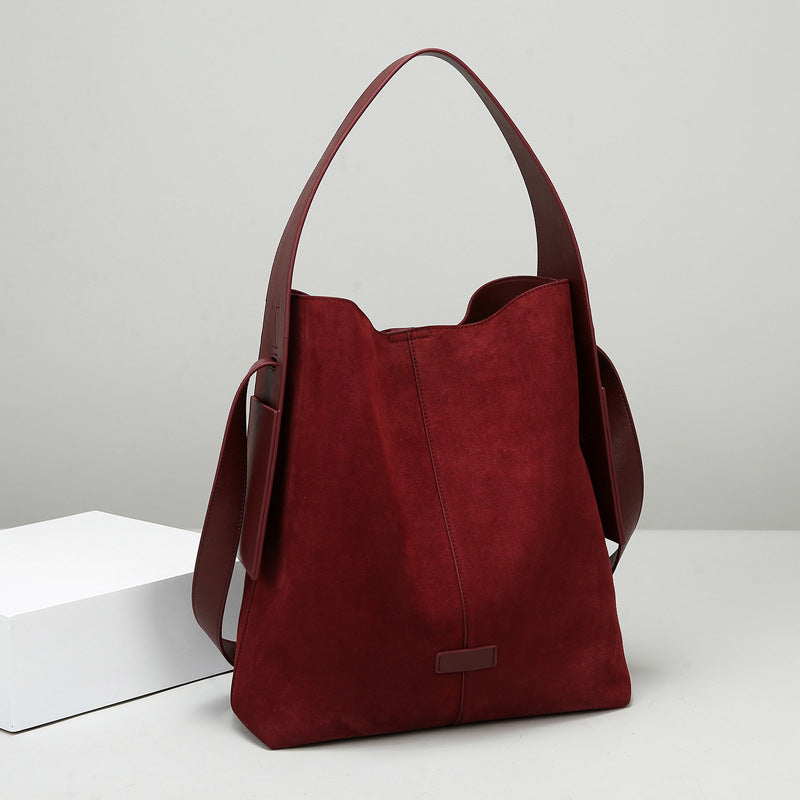 2025 New Fashion Matte Shoulder Bag Large Capacity High-end Handbag Commuter Bag for Women