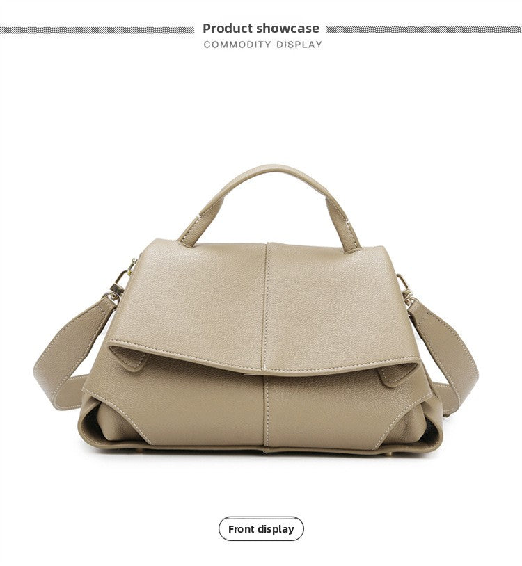 Cross-Border Crossbody Bag New Niche Handbag High-End Versatile Commuter Bag for Women Simple Large Capacity Tote Bag