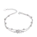 S925 Sterling Silver Starry Sky Story Bracelet for Women Korean Version Light Luxury Exquisite Ins Style Niche Design Gift for Girlfriend
