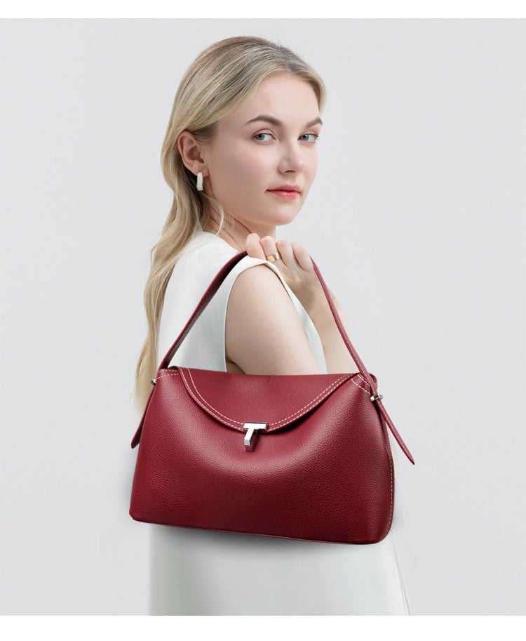 Crossbody Bag 2025 New Fashion Women's Bag Simple Large Capacity Ladies Handbag High-end Commuter Bag Cross-border